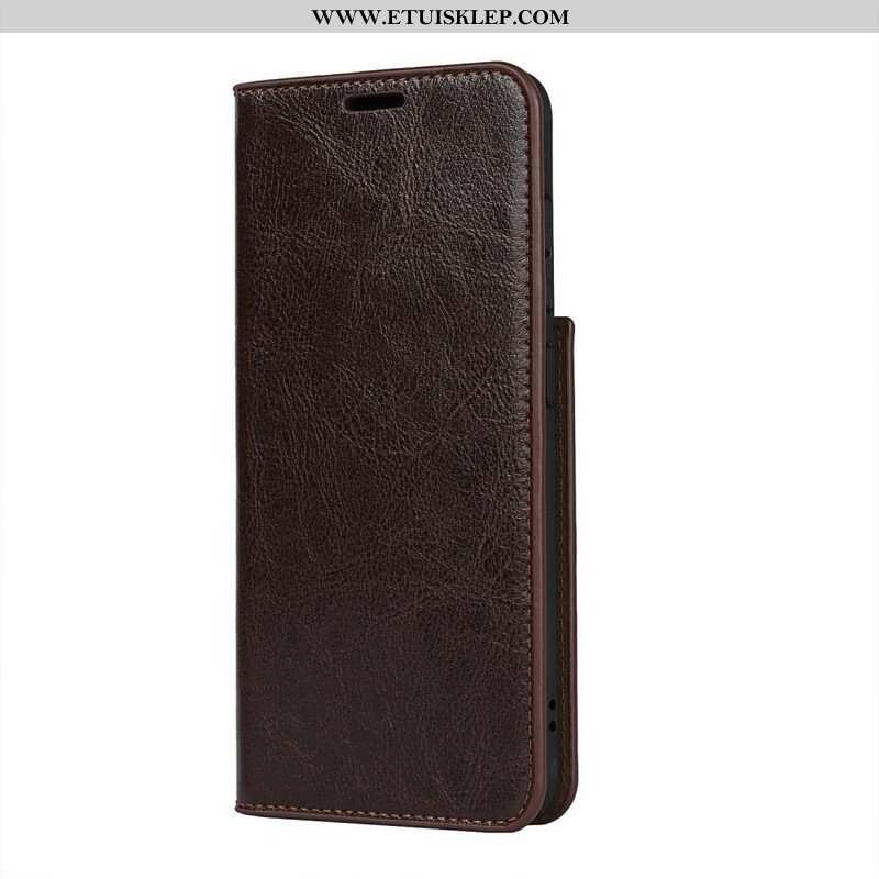 Etui Na Telefon do Samsung Galaxy S21 FE Etui Folio Sugerowane Kolory Prawdziwej Skóry